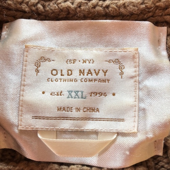 Gorgeous Tan Lambswool/Cotton Sweater - Picture 4 of 5